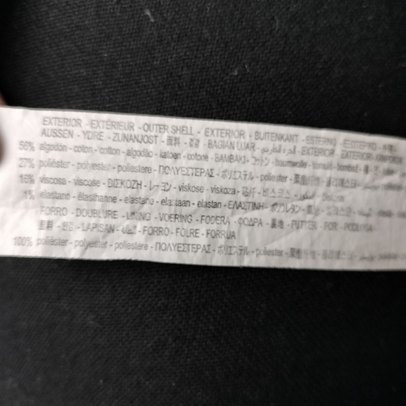 ZARA Textured Houndstooth Plaid Oversized Unstructured Blazer Sz. M - Picture 12 of 12